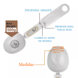 CUCHARA MEDIDORA DIGITAL BALANZA™